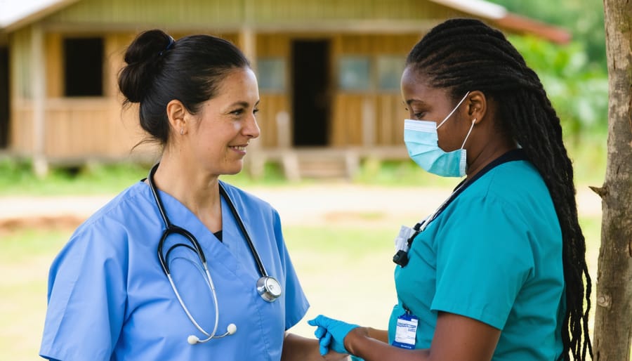 Medical practitioner providing healthcare services to Indigenous community members in Alberta