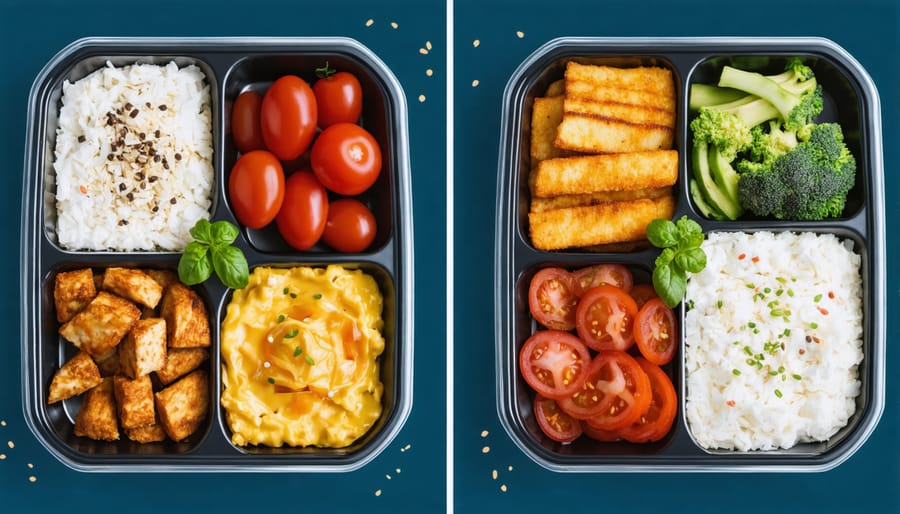 Comparison of personalized meal recommendations based on individual glycemic responses