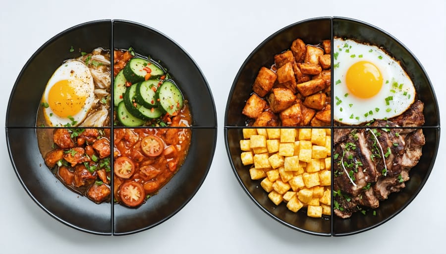 Comparison of sleep-friendly versus sleep-disruptive evening meals